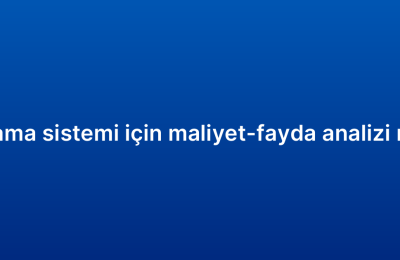 CRM raporlama sistemi için maliyet-fayda analizi nasıl yapılır?