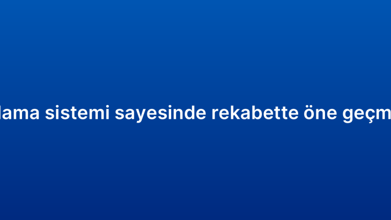 CRM raporlama sistemi sayesinde rekabette öne geçmenin yolları