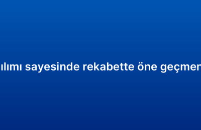 CRM yazılımı sayesinde rekabette öne geçmenin yolları
