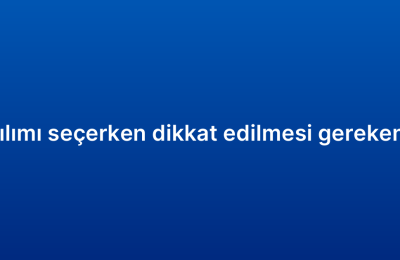CRM yazılımı seçerken dikkat edilmesi gereken kriterler
