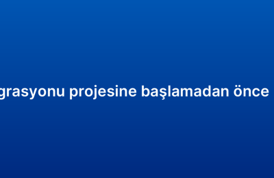 E-ticaret CRM entegrasyonu projesine başlamadan önce bilmeniz gerekenler
