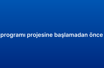 Küçük işletme CRM programı projesine başlamadan önce bilmeniz gerekenler