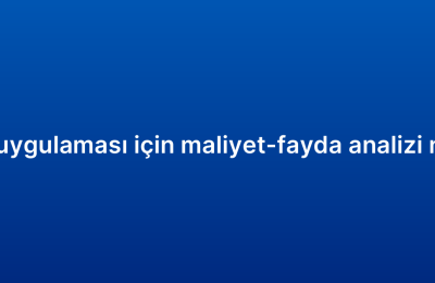 Mobil CRM uygulaması için maliyet-fayda analizi nasıl yapılır?
