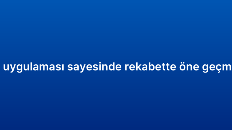 Mobil CRM uygulaması sayesinde rekabette öne geçmenin yolları